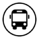 Icona d'un autocar blau